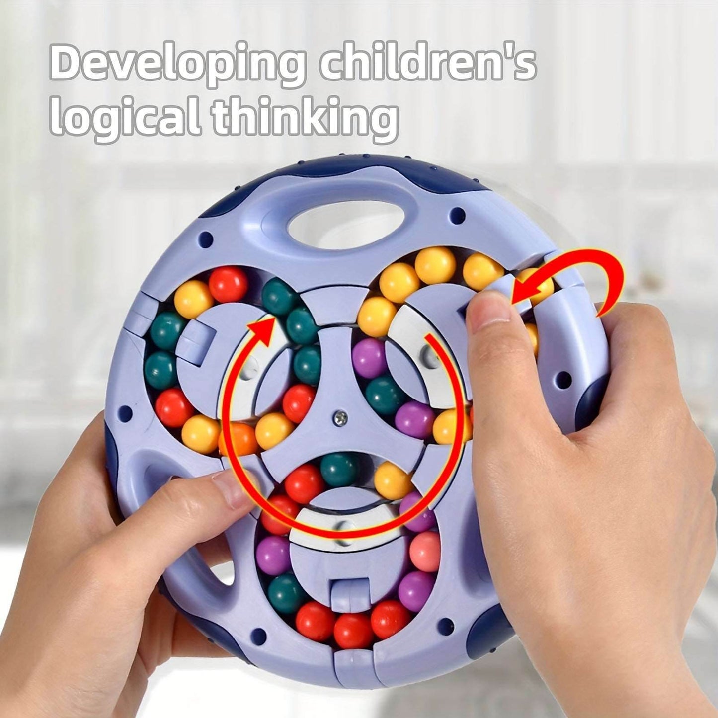 Little Gigglers World Portable Rotating Magic Double-Sided Ball Rotating Bean 152ce3-2.myshopify.com