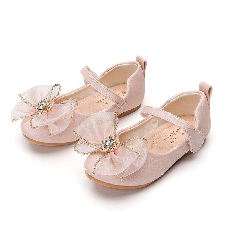 Little Gigglers World Spring Cute Bow Soft Sole Girl Shoes 152ce3-2.myshopify.com