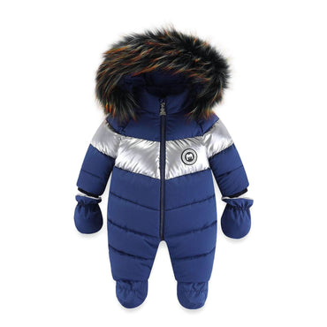 Little Gigglers World Winter Fur Collar Warm Infant Rompers Hoodies 152ce3-2.myshopify.com
