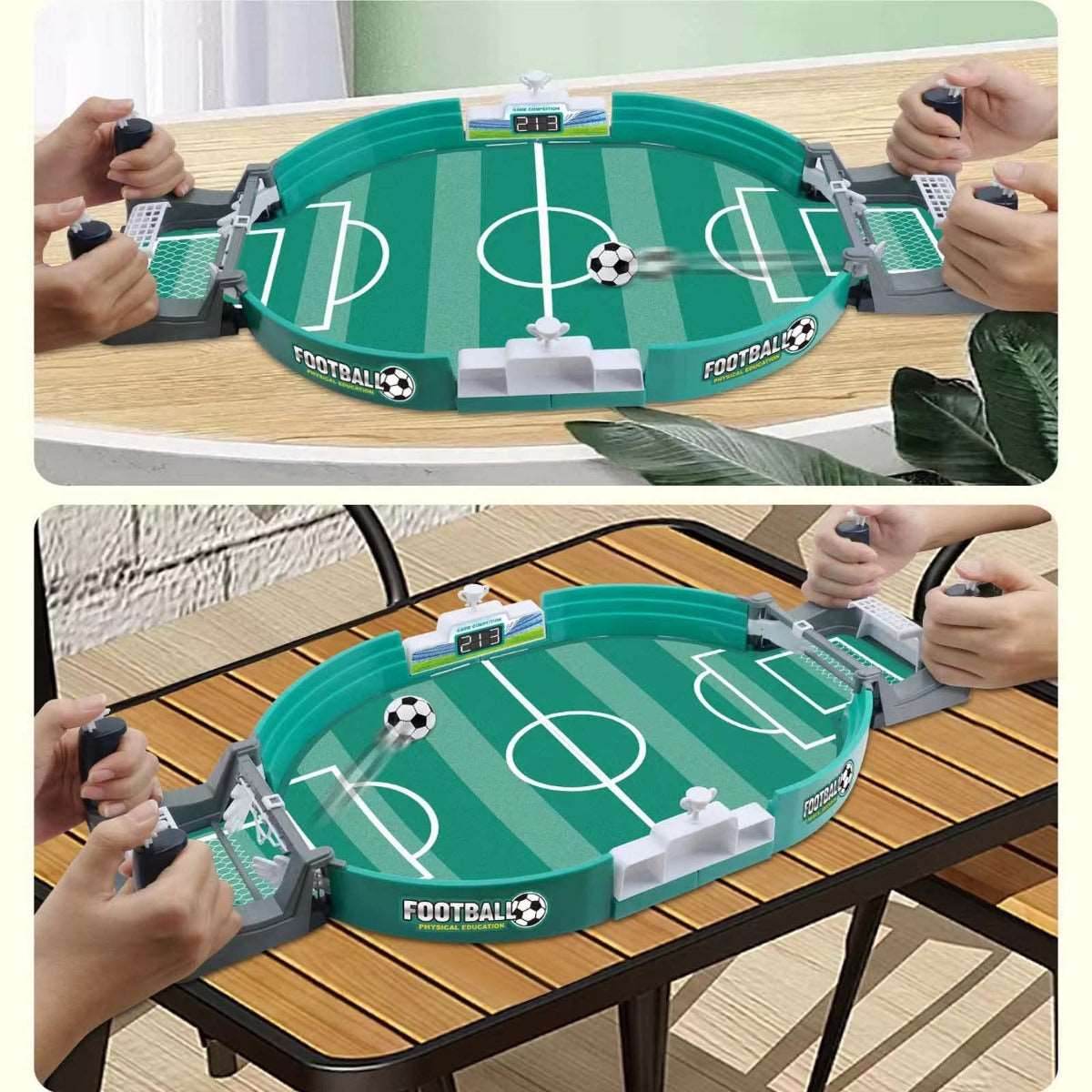 Mini Foosball Table Game – Compact Football & Hockey Set for Kids | Perfect for Family Game Nights & Travel