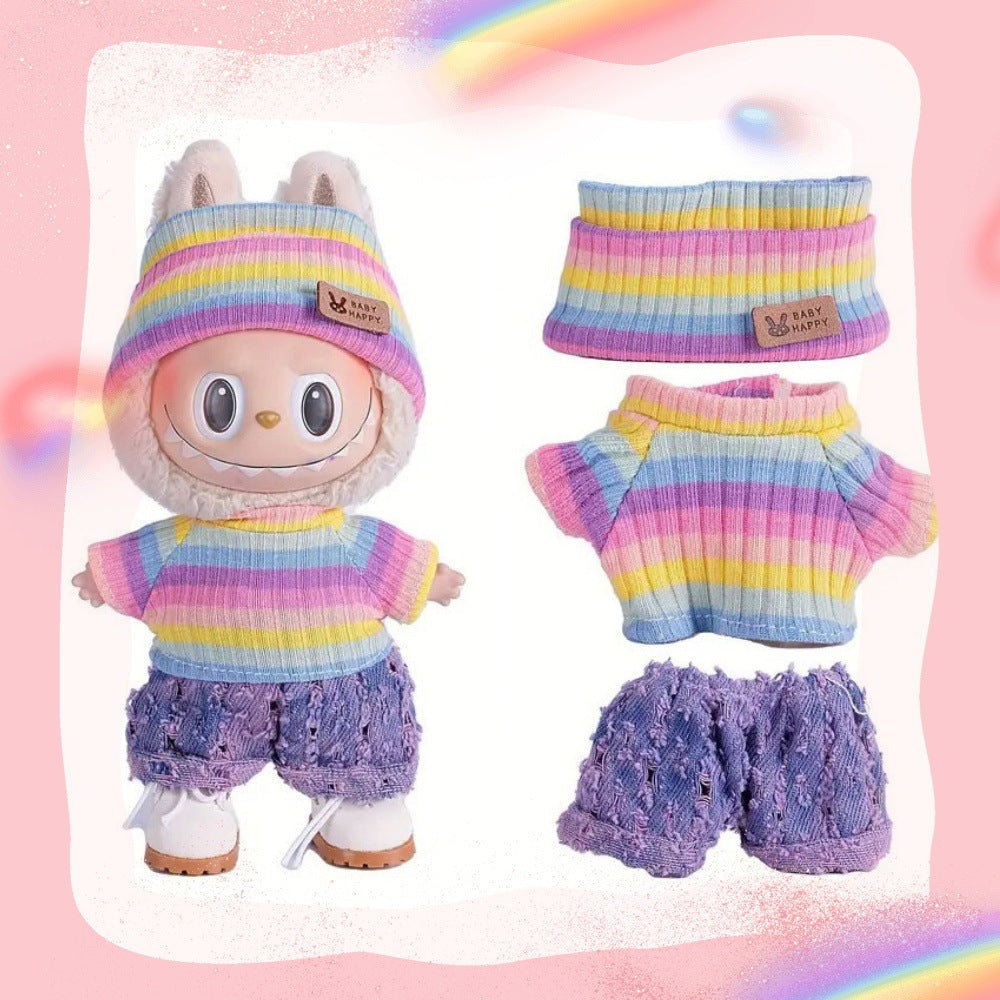 Perfect Gift for Kids – Stylish 17cm Doll Clothing Set