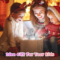 Rechargeable Talking Bunny – Interactive Stuffed Plush Rabbit for Toddlers & Children | Fun & Educational Toy