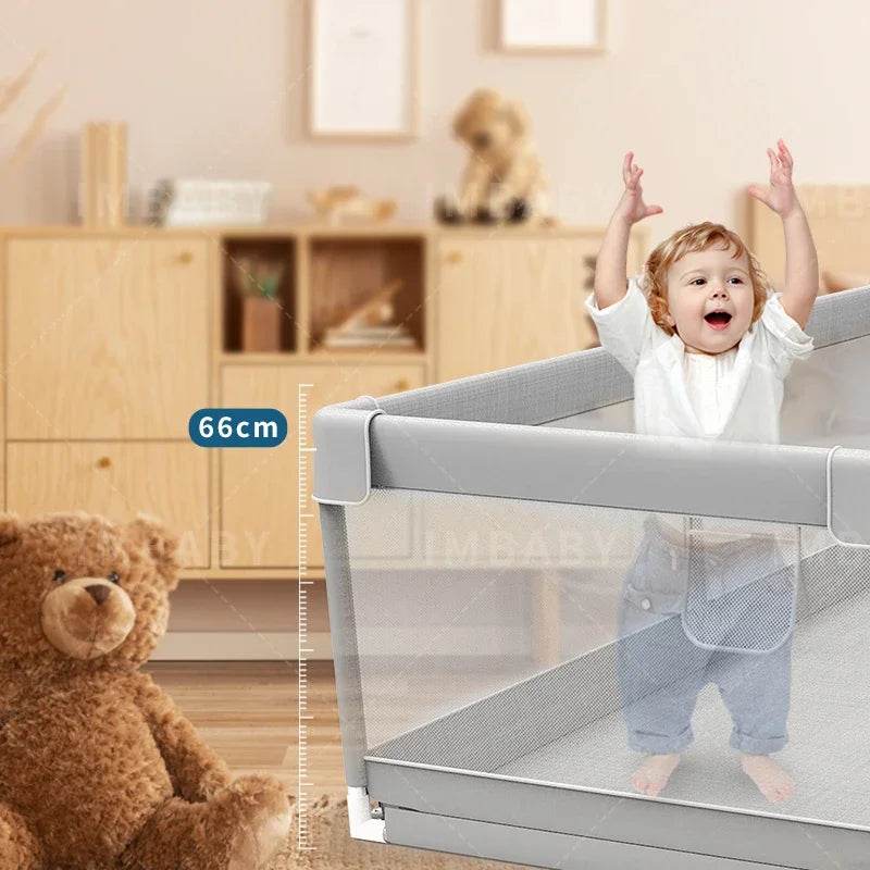 Little Gigglers World Baby PlayPen Safety Barrier Wonderland with Pull Ring Child Fence
