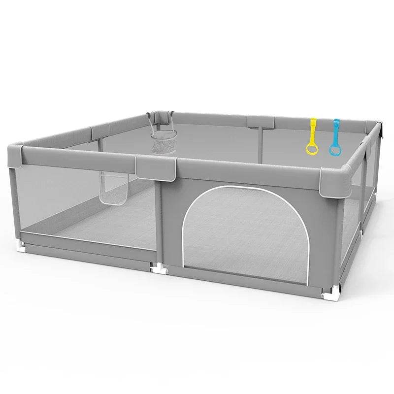 Little Gigglers World Baby PlayPen Safety Barrier Wonderland with Pull Ring Child Fence