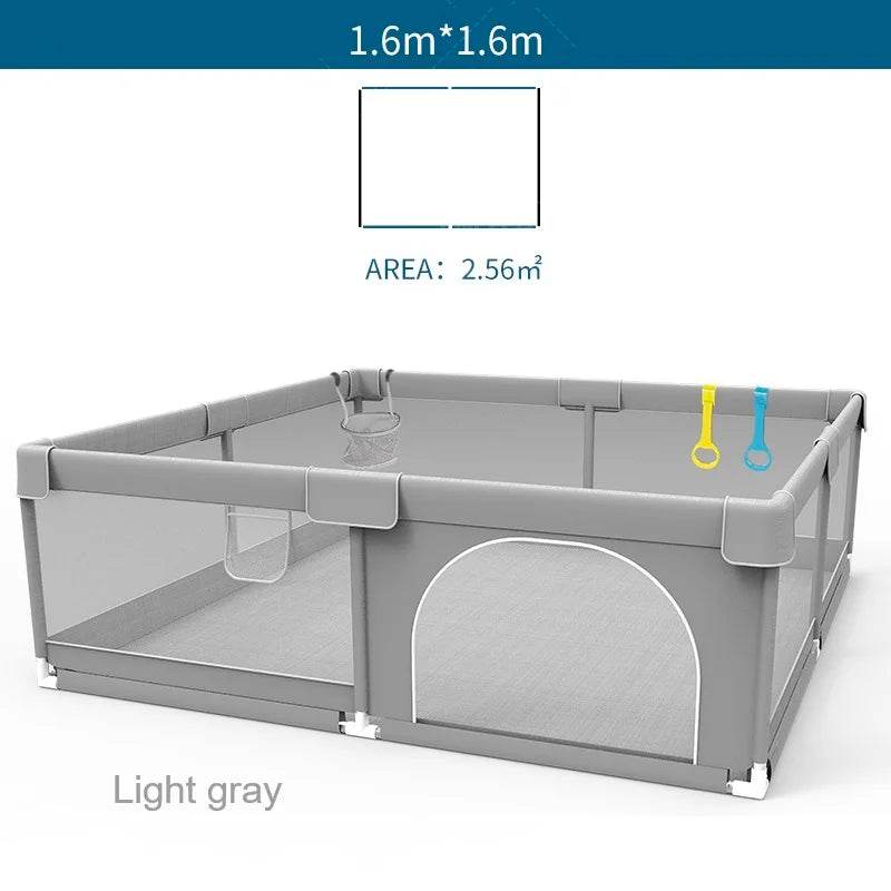 Little Gigglers World Baby PlayPen Safety Barrier Wonderland with Pull Ring Child Fence
