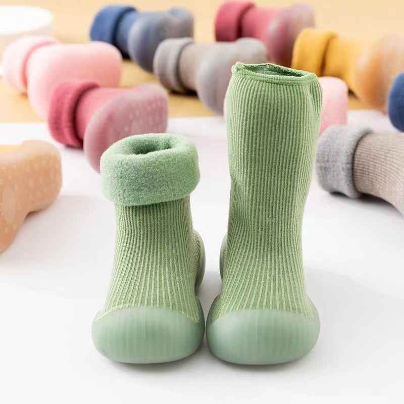 Little Gigglers World Baby soft bottom non-slip walking shoes