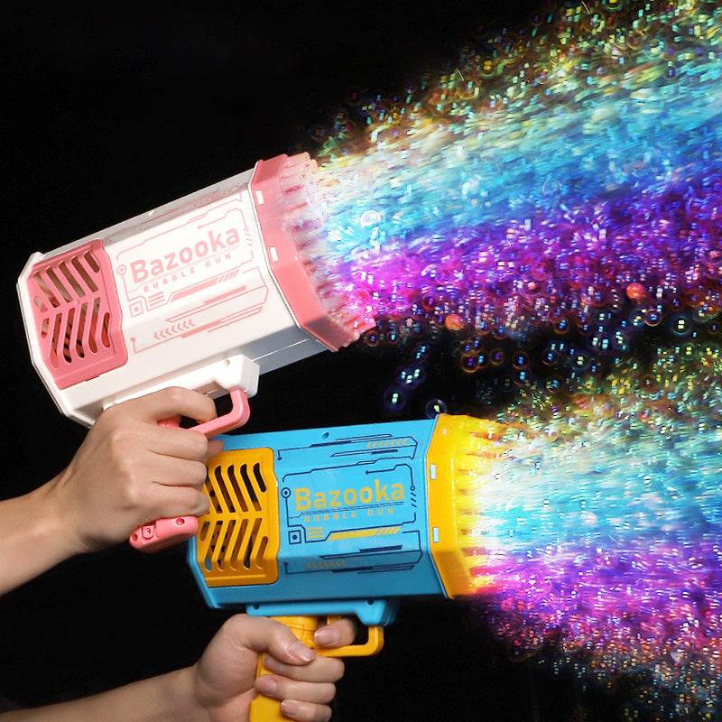 Little Gigglers World Bazooka Bubble Automatic Rocket Gun