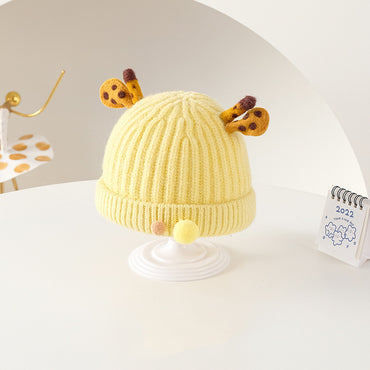 Little Gigglers World Stylish Children's Melon Skin Wool Hat