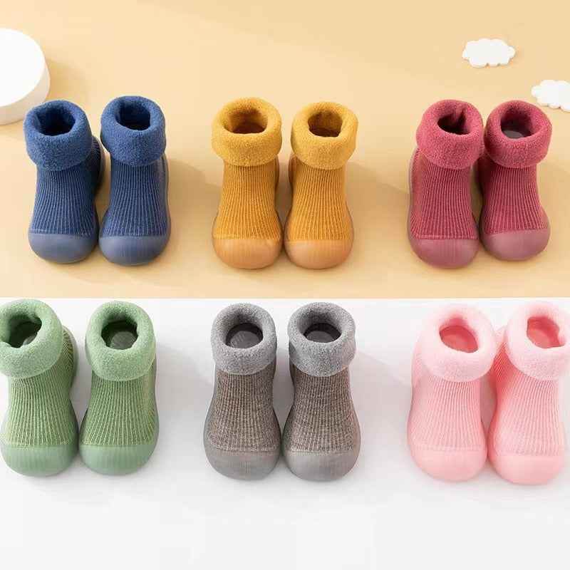 Little Gigglers World Baby soft bottom non-slip walking shoes