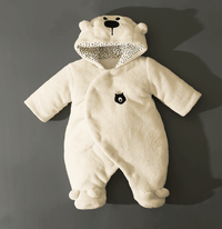 Little Gigglers World Infant Baby Thick Warm Fleece Winter Romper - Little Gigglers World