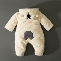 Little Gigglers World Infant Baby Thick Warm Fleece Winter Romper - Little Gigglers World