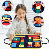 Little Gigglers World Early Education Children's Busy Preschool Sensory Learning Toy